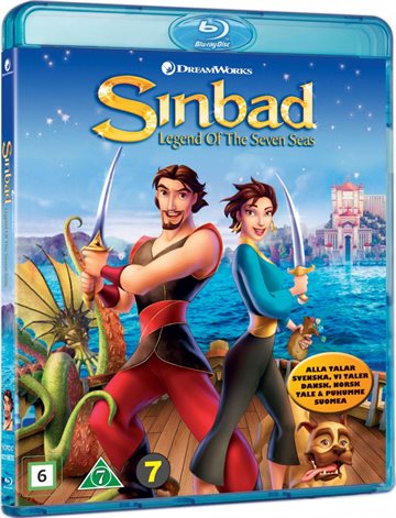 Sinbad - Legenden Fra De Syv Have Blu-Ray